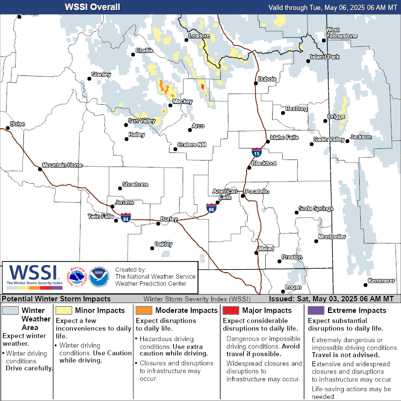 Winter Storm Severity Index