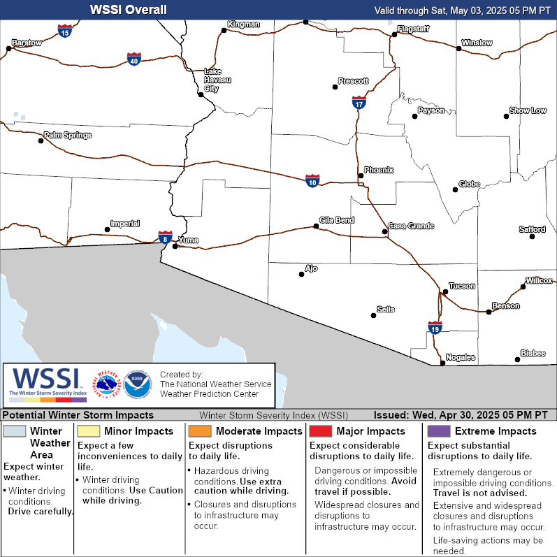 Winter Storm Severity Index