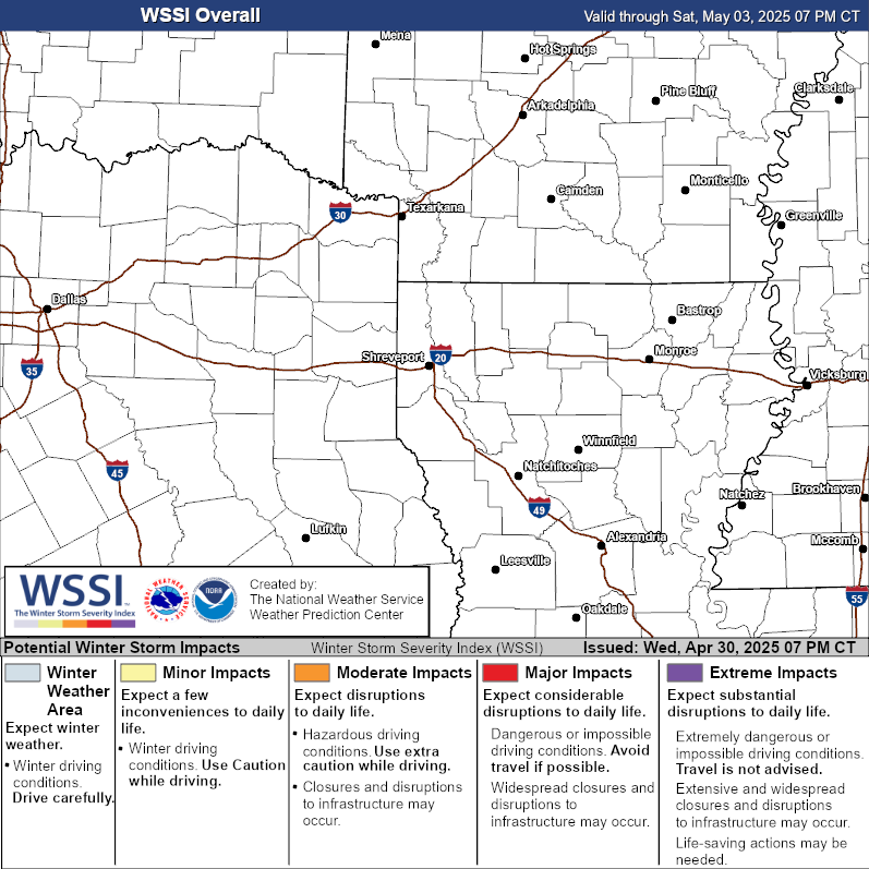 Winter Storm Severity Index