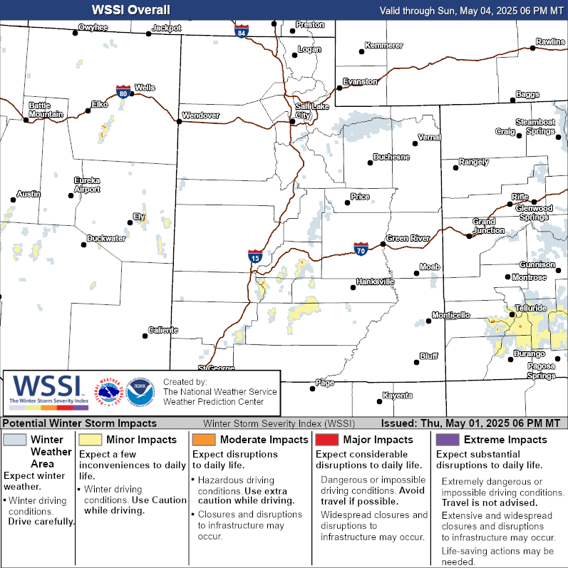 Winter Storm Severity Index