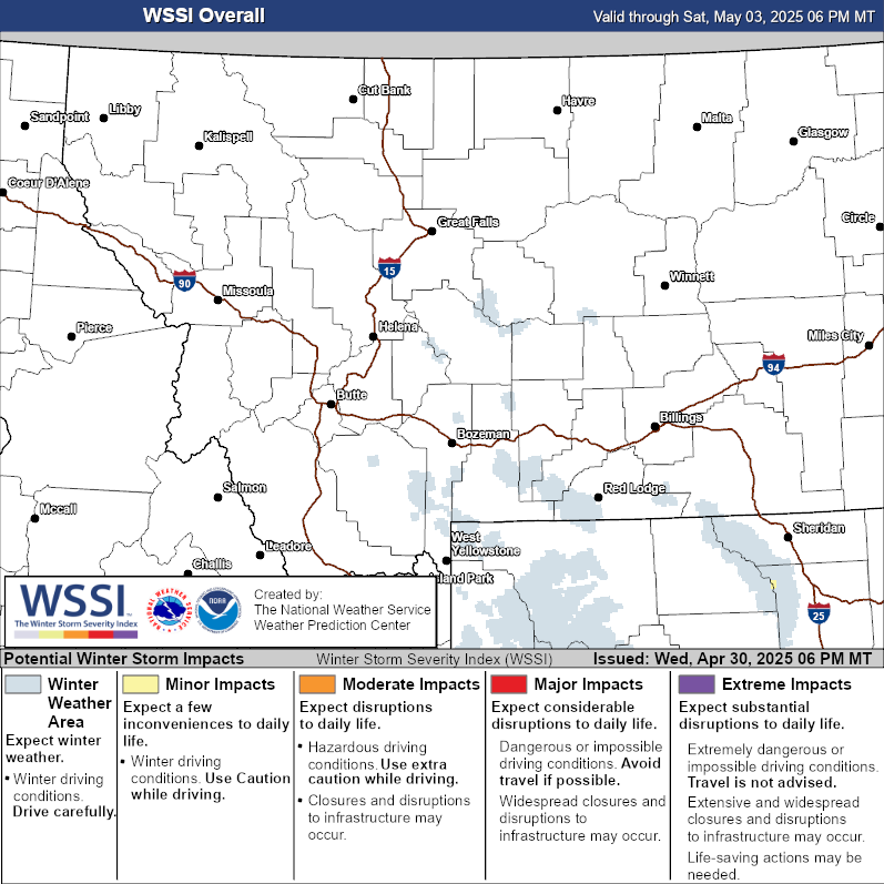 Winter Storm Severity Index