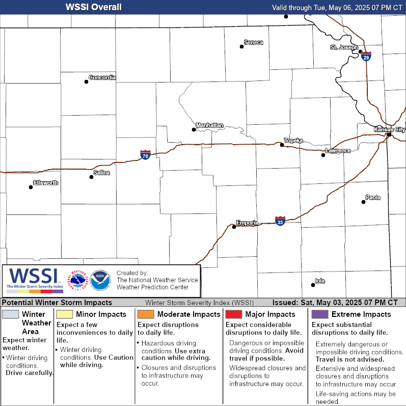 Winter Storm Severity Index