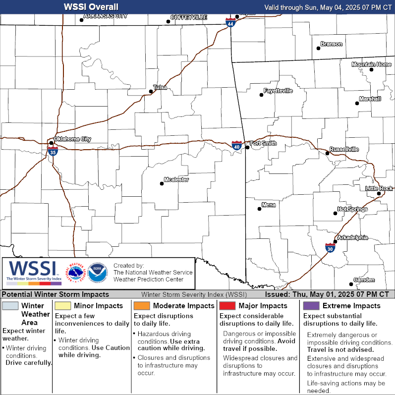 Winter Storm Severity Index