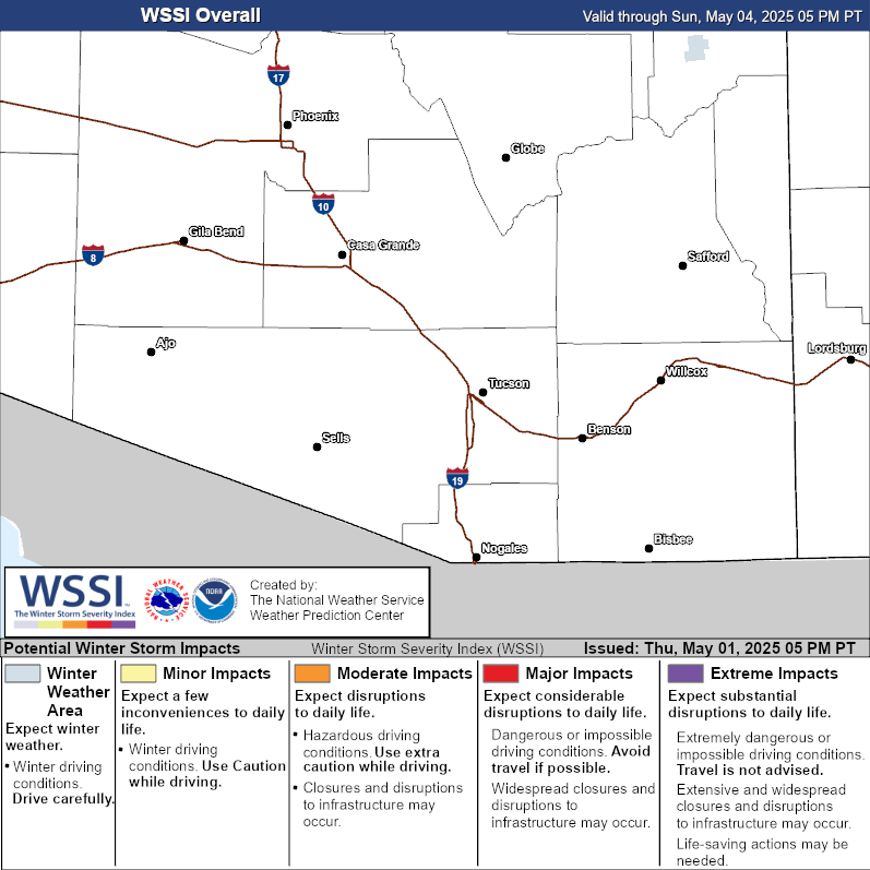 Winter Storm Severity Index