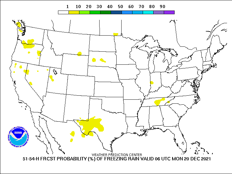 Probability of Freezing Rain