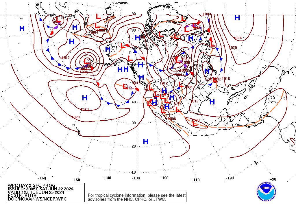 Day 3 Fronts and Pressures